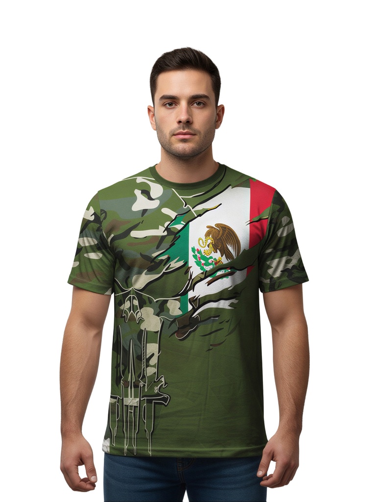 Sangre / México - Camuflaje Rasgado